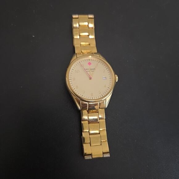 Kate Spade New York Gold 0030 Womens Stainless Steel Watch NEEDS BATTERY main image 4